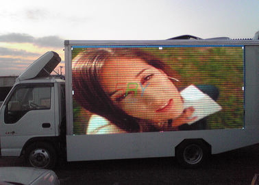 China LKW P10 im Freien brachte LED-Schirm 7500nits, farbenreicher LED-Werbungs-LKW an fournisseur