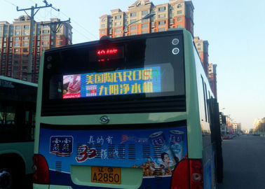 China Farbenreiche Taxi GPRS/3G LED-Anzeige, drahtlose Bus LED-Schaukasten fournisseur