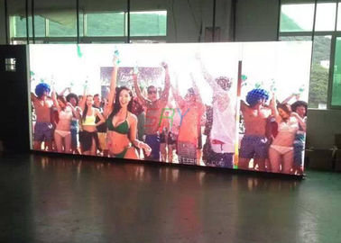 China Helligkeit 6500nits führte Video-LED-Anzeige P6, rgb Werbungs-Anzeige fournisseur