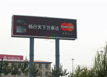 China Energiesparende 1R1G1B SMD3535 geführte Anzeigen-Anschlagtafel LED-Platte/P8 im Freien fournisseur