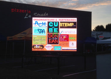 Hoch erneuern Werbung- im Freienbrett des LED-Wand-Schirm-breites Betrachtungs-Winkel-LED  fournisseur