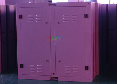 Schirm-Kabinett 1R1G1B IP65 P16 LED 8000cd/sqm mit Stahlschrank-Material fournisseur