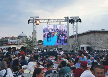 Wasserdichtes Konzert Miet-LED-Anzeige Druckguss-Aluminium, dünner LED-Schirm fournisseur
