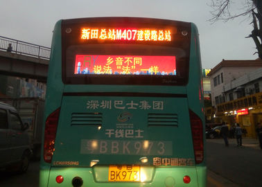 6mm Digital Bestimmungsort-Bretter der Taxi-Spitze LED-Anzeigen-Heckscheibe-LED für Busse fournisseur
