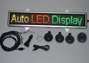 Beleuchten asynchrone drahtlose Taxi IP65 LED-Anzeigen-Spitze/HD geführte Taxidachzeichen fournisseur