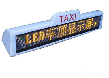 Bewegliche Taxi P10 LED-Anzeige, 96 x 16 Farbe-LED-Anzeige des Pixel-IP65 multi fournisseur