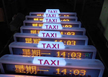Bewegliche Taxi P10 LED-Anzeige, 96 x 16 Farbe-LED-Anzeige des Pixel-IP65 multi fournisseur