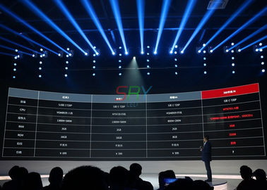 2.5mm gebogene LED-Schirm-Pixel-Neigung alle Format-Stadiums-Hintergrund LED-Anzeige fournisseur