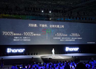 2.5mm Pixel-Neigung, die Schirm der LED-Anzeigen-langen Lebensdauer-Mieteled für Stadium annonciert fournisseur