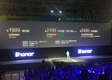 2.5mm Pixel-Neigung, die Schirm der LED-Anzeigen-langen Lebensdauer-Mieteled für Stadium annonciert fournisseur