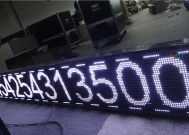 Blättern-Nachrichtenanzeige Wirless DCs 5V weiße LED, das LED-Schaukasten bewegt fournisseur