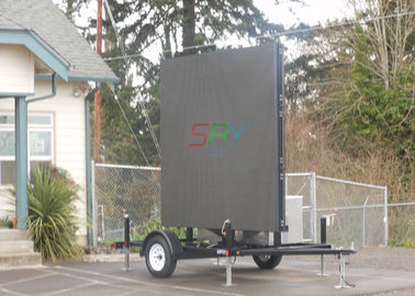 960mm x 960mm LED bewegliche Mobile-Anschlagtafel des LKW-asynchrones Steuerled fournisseur