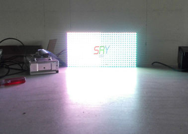 1/4 Scan farbenreiches P10 RGB LED-Anzeigen-Modul im Freien 16 x 16 punktiert fournisseur