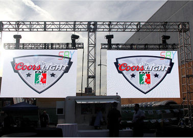 SMD 3535 PH8mm bewegliches RGB Miet-LED-Anzeigen-Stadium 640mm x 640mm fournisseur