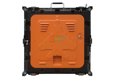 Populäre orange Farbe führte Verkaufsmöbel 640mm x 640mm Leichtgewichtler fournisseur