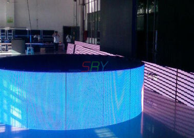 Farbenreiche geführte gebogene Innenanzeige, 6mm wasserdichte LED-Anzeige HD fournisseur