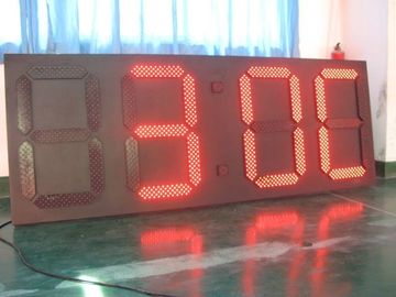 12 Zoll wasserdichtes Wifi drahtloses LED Digital Temperatur-Feuchtigkeits-Zeit-Datum im Freien geführte Anzeigen- fournisseur