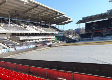16mm Stadions-Umkreis LED-Anzeigen-Werbung, dünner LED-Schirm DIP546 fournisseur