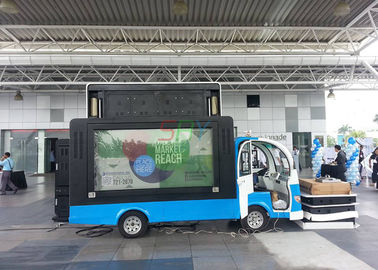 Hoher Bild-Energieeinsparung der Flachheits-LKW angebrachte LED scharfes des Bildschirm-PH8mm fournisseur