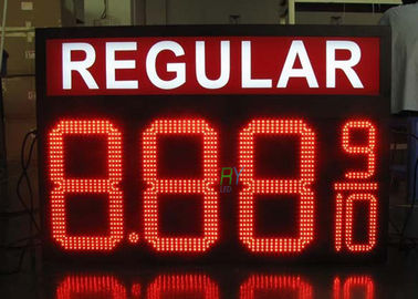8888 Ölpreis führte Zeichen, Nachrichtenanzeige-hohe Helligkeit LED bewegliche fournisseur