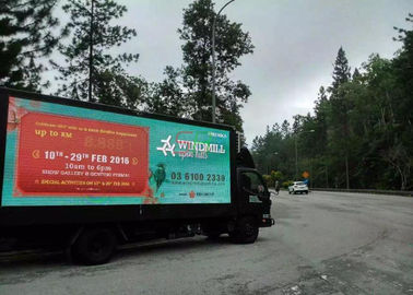 2R1G1B PH12 führte Schirmanschlagtafel LKW angebrachte Installation, geführten Anzeigenanhänger fournisseur