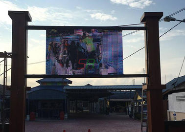 LED Plakatwerbung 7500nits P12 IP65 im Freien 2 volle Jahre fournisseur
