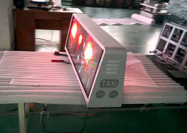 Digital-Taxi führte Anzeigen-Taxi-Dach-Spitzen-Zeichen 3G P5mm SMD2727 im Freien für Taxi-Dach LED-Anzeige fournisseur